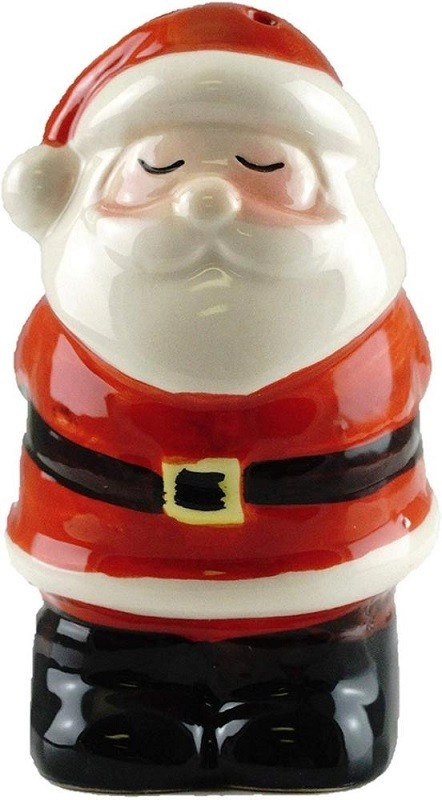 Σετ σέικερ κεραμικό Santa and Mrs Claus Κεραμικό αλατοπίπερο