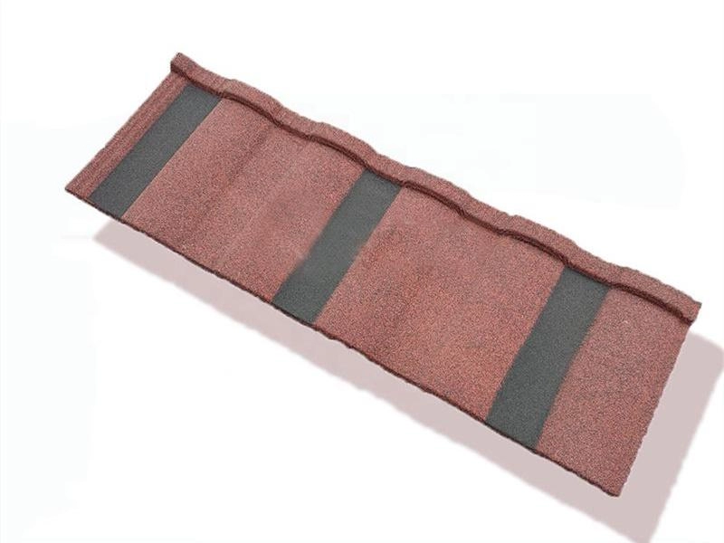 Μεταλλικά κεραμίδια στέγης με φυσικό χρώμα ρωμαϊκής πέτρας