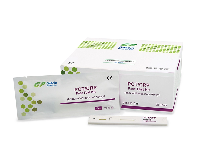 PCT/CRP Fast Test Kit (Δοκιμασία ανοσοφθορισμού)