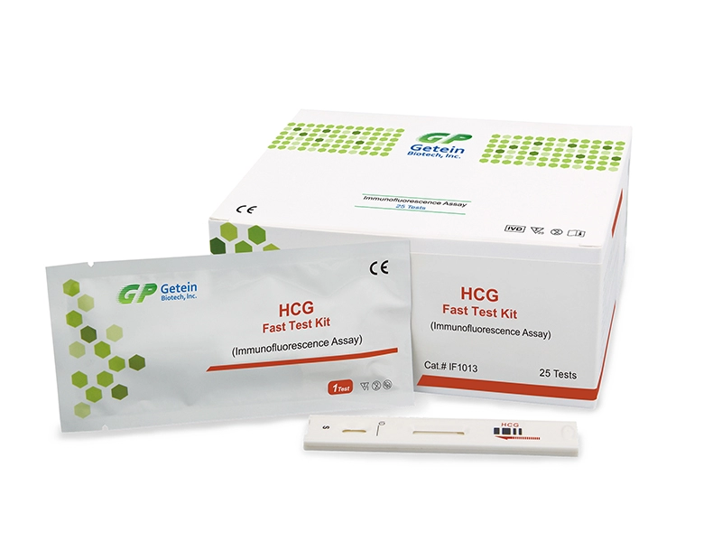 HCG+β Fast Test Kit (Δοκιμασία ανοσοφθορισμού)