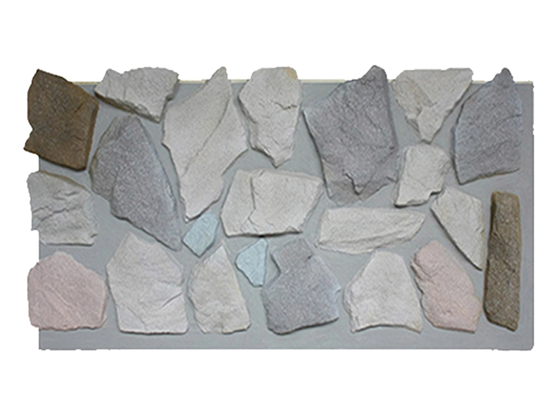 Τρισδιάστατο διακοσμητικό ψεύτικο πέτρινο πάνελ τοίχου από πολυουρεθάνη