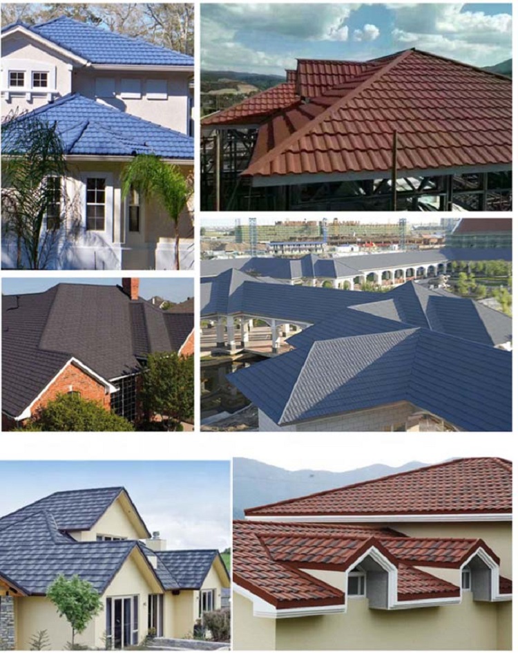 Εφαρμογή Stone Coated Steel Roofs