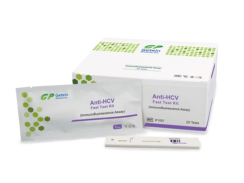 Anti-HCV Fast Test Kit (Δοκιμασία ανοσοφθορισμού)