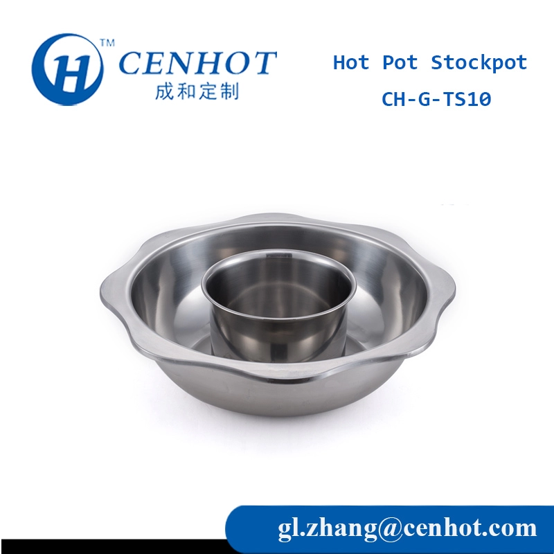 Εστιατόριο Κινέζικα Hot Pot Μαγειρικά σκεύη από ανοξείδωτο χάλυβα - CENHOT