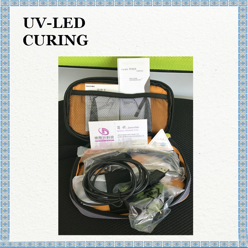 Φορητό σύστημα σκλήρυνσης με υπεριώδη ακτινοβολία UV Curing Στυλό Σημείο επαφής Βύσμα USB 365nm 395nm