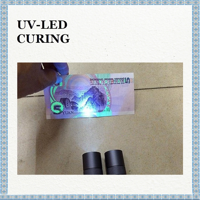 Κορέα 5W UV LED 365nm Ανίχνευση φθορισμού φακού