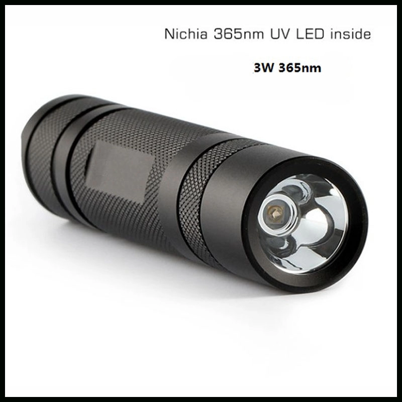 Φακός UV LED NICHIA 365nm 3W