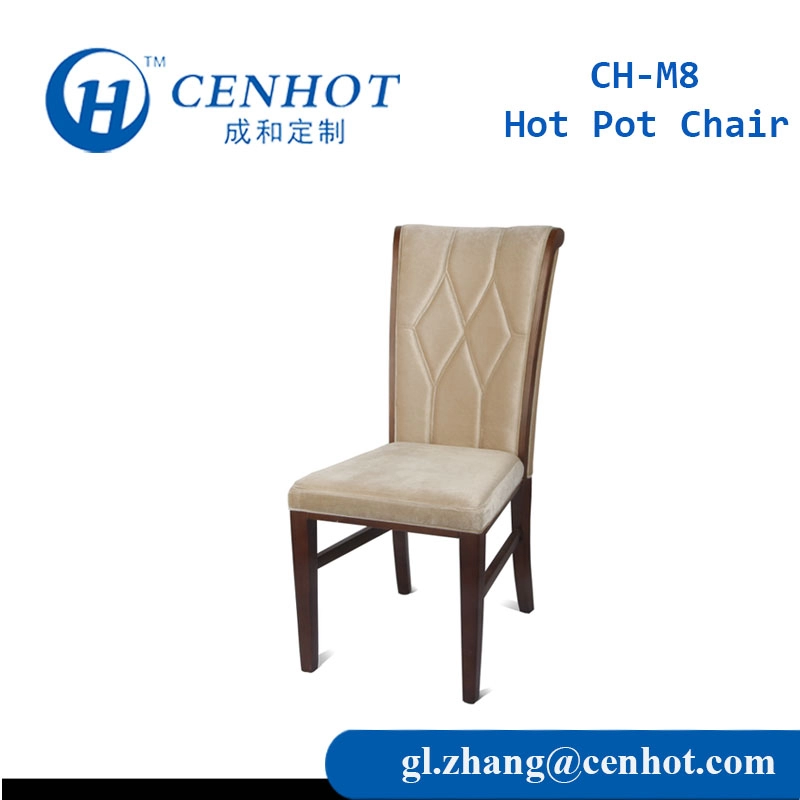 Εμπορική καρέκλα τραπεζαρίας εστιατορίου με ψηλή πλάτη Κίνα Προμηθευτής - CENHOT