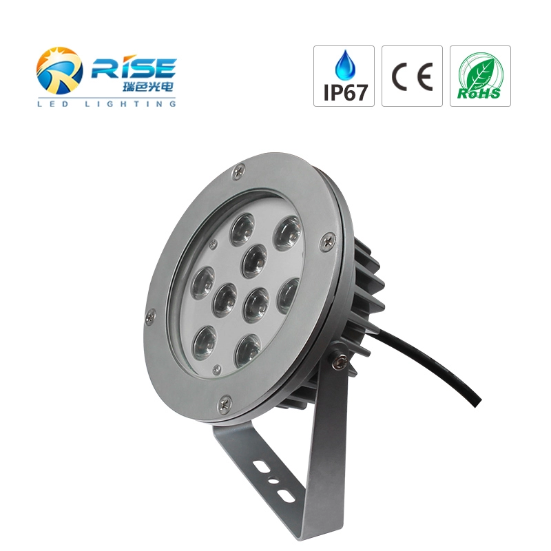 9W CREE RGB LED Landscape Spotlight