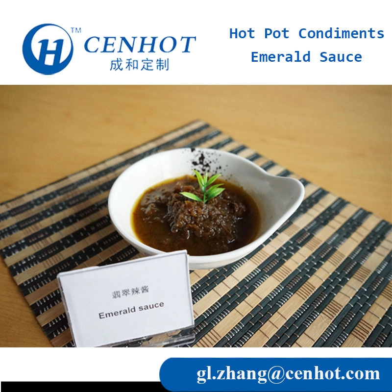 China Traditional Spicy Emerald Sauce Hotpot Condiments - CENHOT