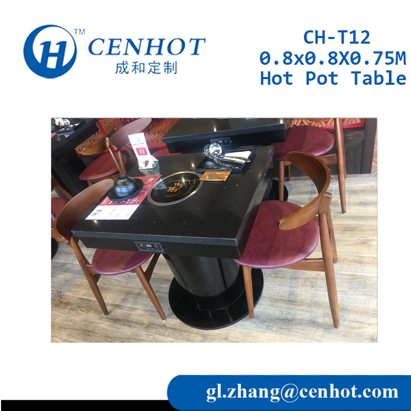 Τραπέζι Hot Pot with Induction Cooker For Restaurant Factory China - CENHOT