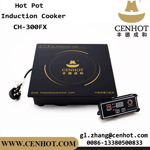 Ενσωματωμένη επαγωγική κουζίνα CENHOT Wire Control για Εστιατόριο