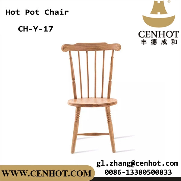 CENHOT Εμπορικό Εστιατόριο Ξύλινες καρέκλες για Hotpot ή Μπάρμπεκιου