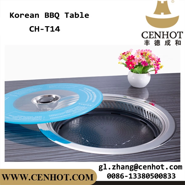 CENHOT Κορεατικά Τραπέζια Μπάρμπεκιου Τραπέζια Μπάρμπεκιου Γκριλ για Εστιατόριο
