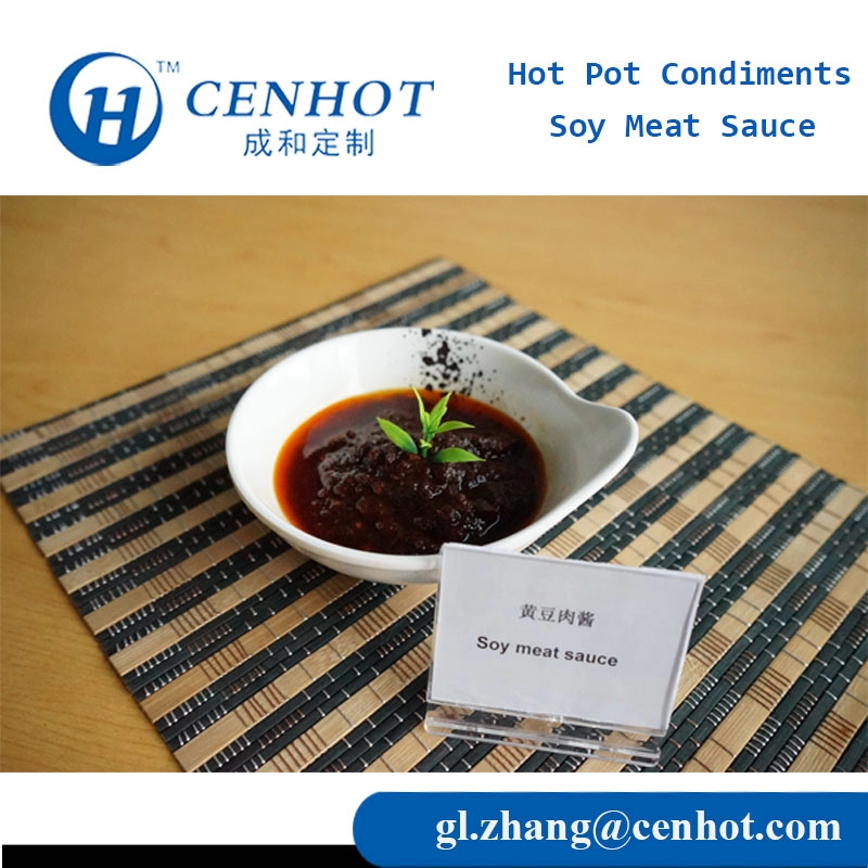 Χονδρική πικάντικη ζεστή κατσαρόλα Σάλτσα κρέατος σόγιας Hotpot καρυκεύματα Κίνα - CENHOT