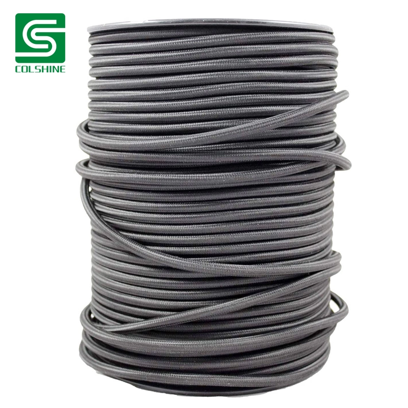 Στρογγυλό υφασμάτινο κάλυμμα Textile Electrical Cable 2 Cord