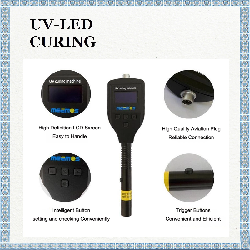 Φορητό σύστημα σκλήρυνσης με υπεριώδη ακτινοβολία UV Curing Στυλό Σημείο επαφής Βύσμα USB 365nm 395nm