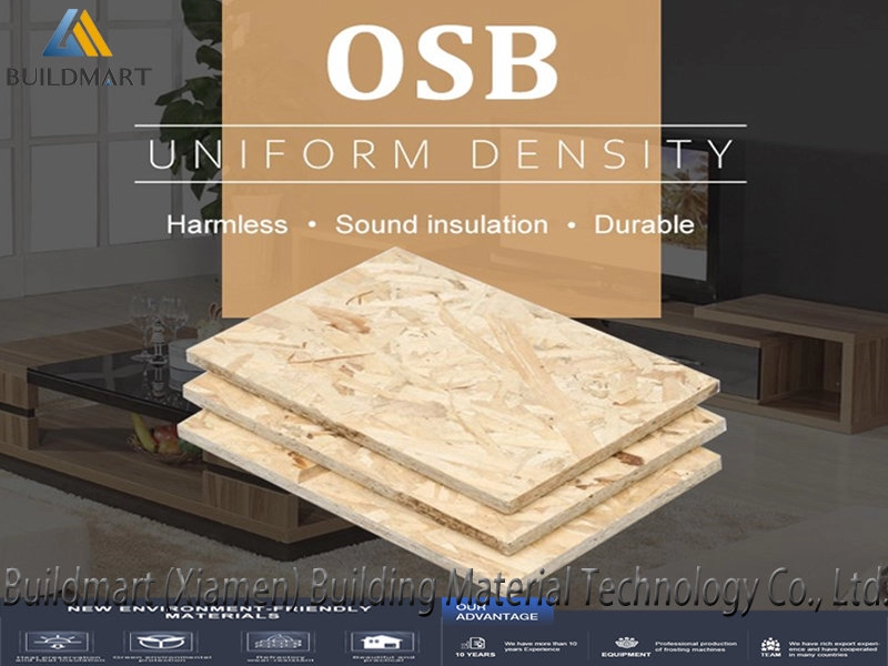 Υψηλής ποιότητας προσαρμοσμένες πλακέτες OSB Oriented Strand Αδιάβροχη πλακέτα OSB