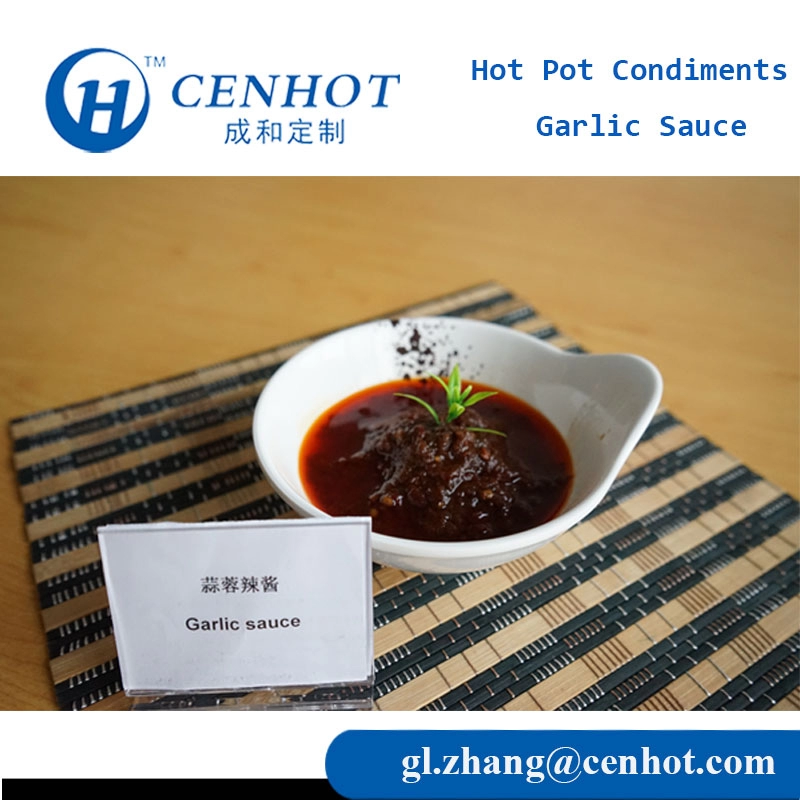 Υλικό κινέζικης πικάντικης σάλτσας σκόρδου για προμήθεια ζεστής κατσαρόλας - CENHOT