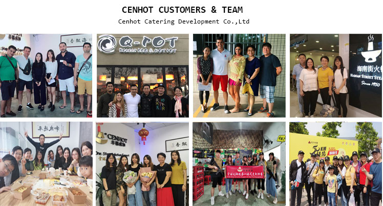 Πελάτες & ομάδα CENHOT