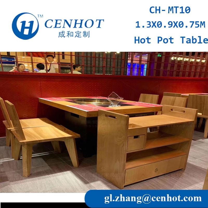 Like Haidilao Restaurant Commercial Hot Pot Τραπέζια και καρέκλες Έπιπλα Κίνα CH-MT10 - CENHOT