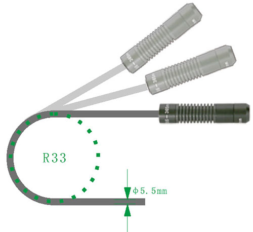 UV LED Standard Bending Light Head Cable