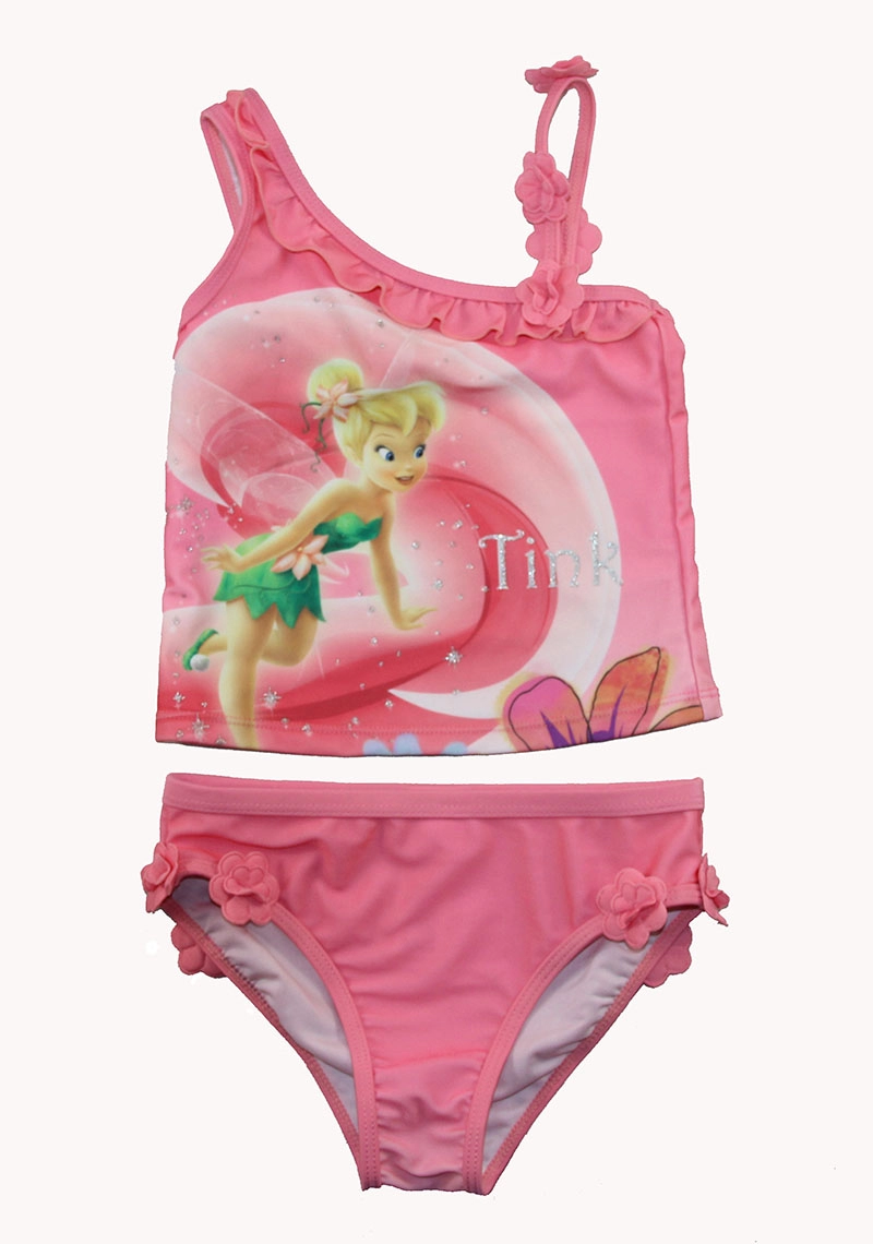 Pink Disney Fairies Girls Two Piece Tankini μαγιό