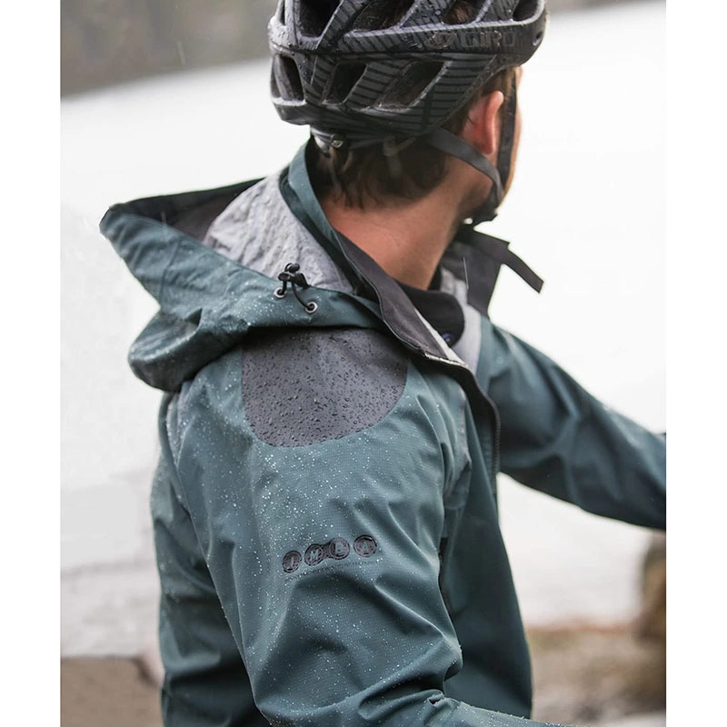 Αδιάβροχο αναπνεύσιμο ποδηλατικό μπουφάν με σκληρό κέλυφος