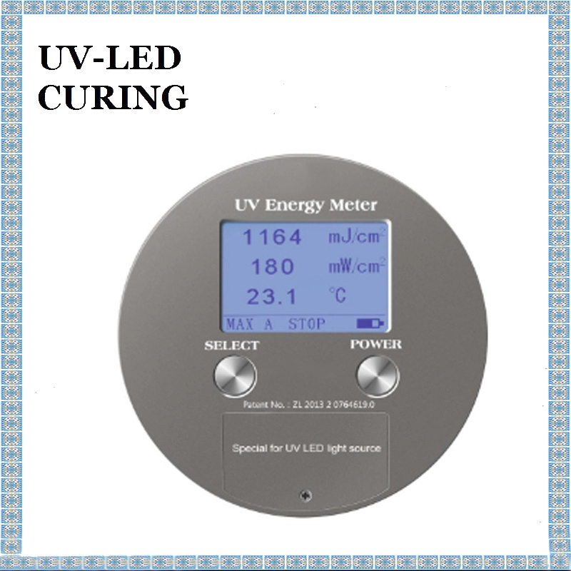 UV Energy Meter UV Power Puck για 340nm έως 420nm UV LED UV ωρίμανση