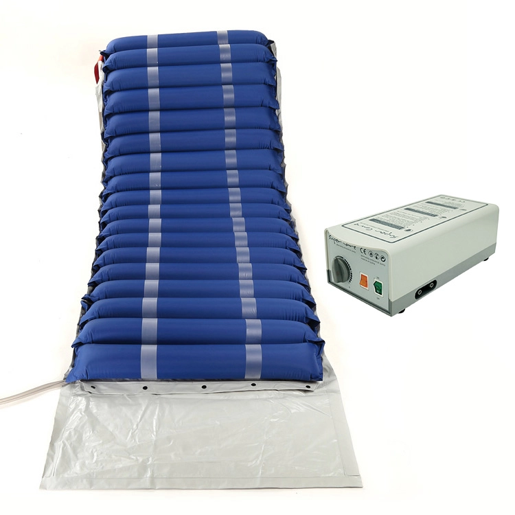 Κρεβάτι υγειονομικής περίθαλψης εναλλασσόμενης πίεσης ιατρικό στρώμα αέρα κατά της κατάκλισης με αντλία