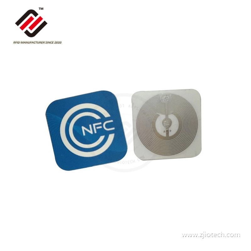 Έντυπο χαρτί HF 13,56MHz NTAG213 NFC Αυτοκόλλητη ετικέτα