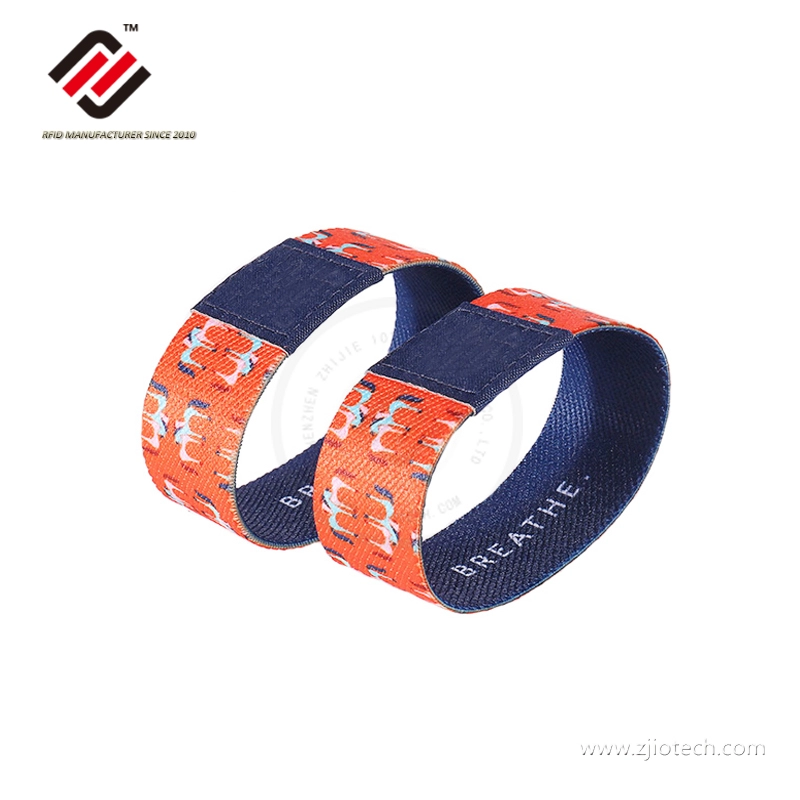 Παθητικό RFID ISO15693 ICODE SLIX Stretch Woven Wristband