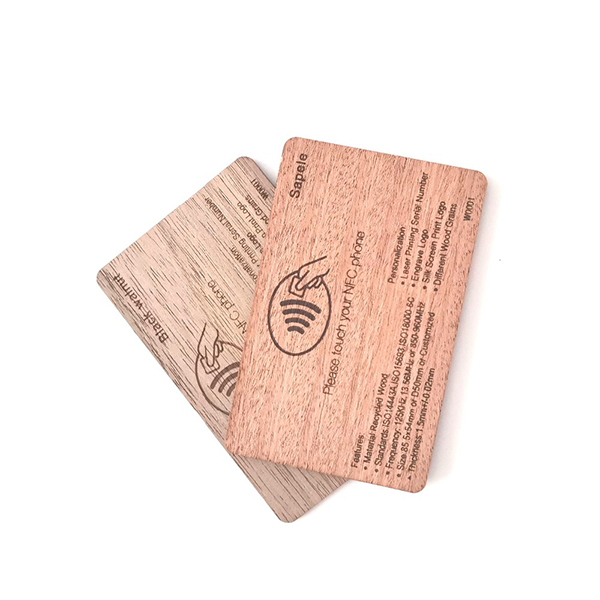 rfid wood cards 