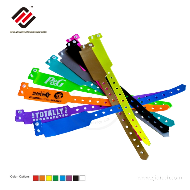 Icode Slix ISO15693 RFID Vinyl Healthcare Wristband