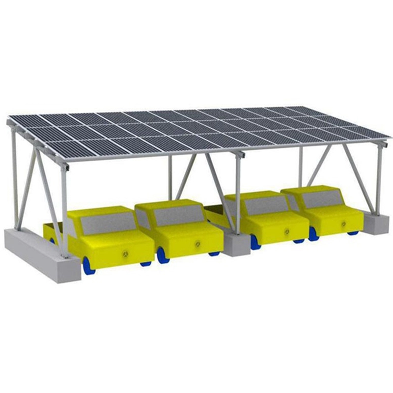 Χονδρική Solar Ground Mounted Structure για ηλεκτρικά αυτοκίνητα