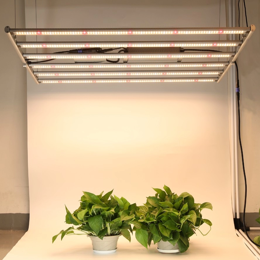 Πτυσσόμενα λαχανικά λουλούδια LED Grow 600W με εξωτερικό πρόγραμμα οδήγησης