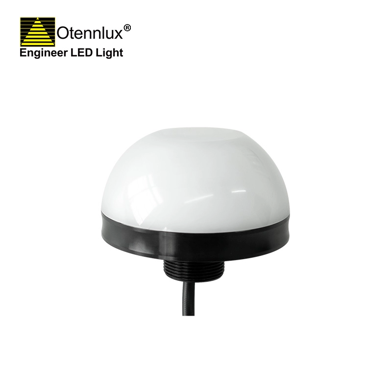 O90 IP69K 24v 90mm μηχανής led dome ενδεικτική λυχνία σήματος
