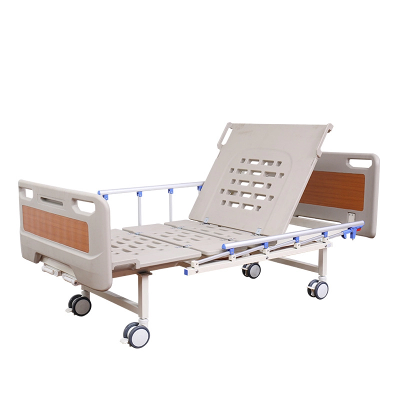 Εγχειρίδιο Νοσοκομειακό κρεβάτι πολλαπλών λειτουργιών δύο στροφάλων