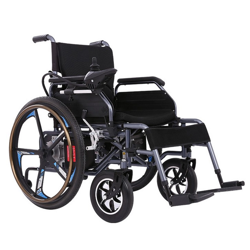 Ηλεκτρικό αναπηρικό καροτσάκι αναδιπλούμενο τηλεχειριστήριο αναπηρίας