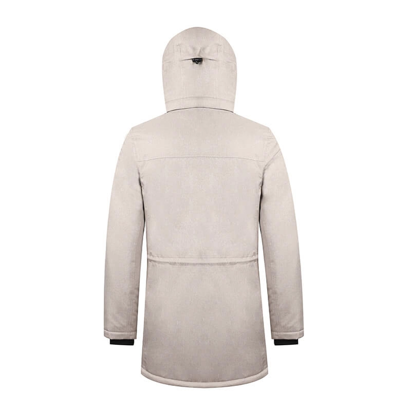 Γυναικείο παλτό χειμερινής μόδας με μακρύ στυλ με επένδυση