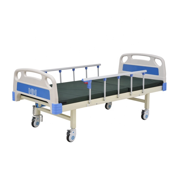 HC-B007 Νοσοκομειακό κρεβάτι με εποξειδική επίστρωση 1 στροφάλου