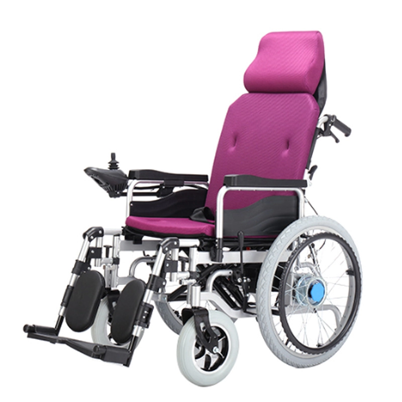 Προσαρμοσμένη πτυσσόμενη αυτόματη ηλεκτρική αναπηρική καρέκλα Hot Sale για ενήλικες