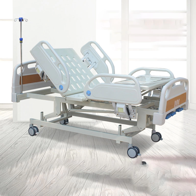 Νοσοκομειακά κρεβάτια Three Crank Manual Medical Metal