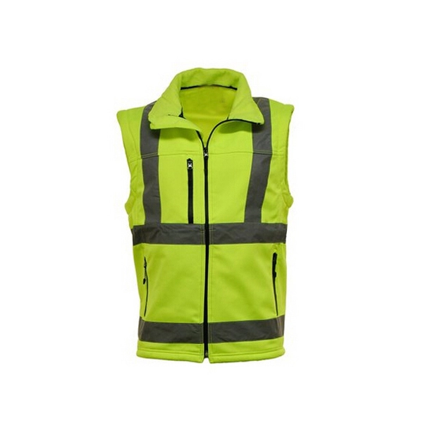 Ανδρικό μπουφάν ασφαλείας Hi Vis Softshell