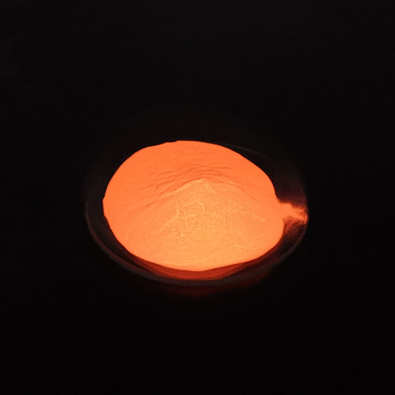 Φθορίζουσα πορτοκαλί φωτοφωταύγεια χρωστική ουσία υψηλής φωτεινότητας