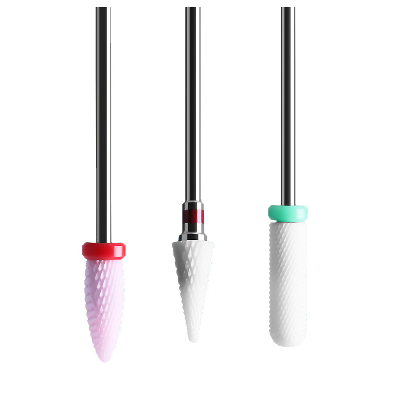 Ceramic nail drill manicure nail bits