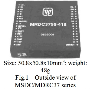 Αναλυτής σε ψηφιακούς μετατροπείς (σειρά MSDC/MRDC37)