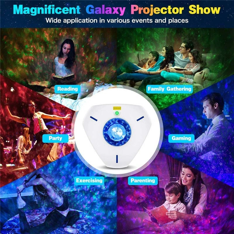 Έλεγχος έξυπνου αισθητήρα φωτός Starry Projector Light