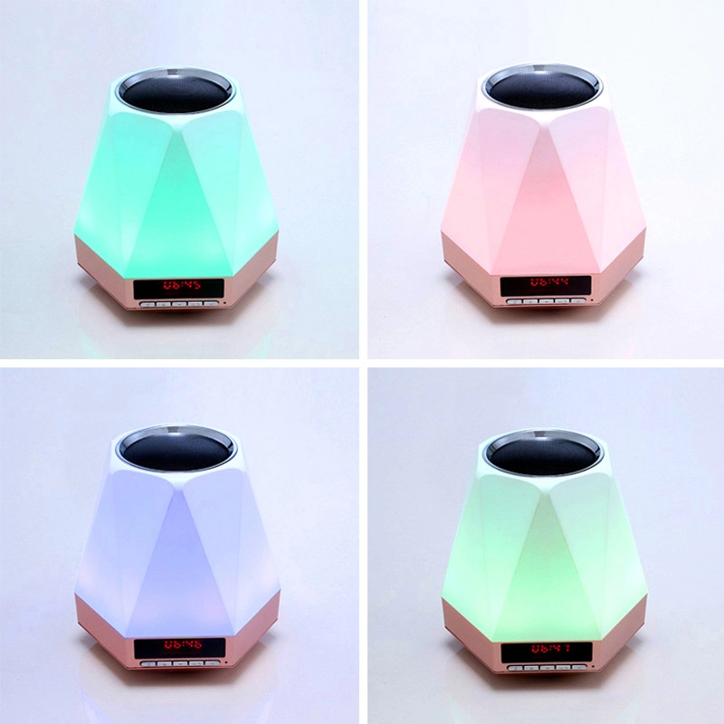 Πολύχρωμα ηχεία Creative Diamond Bluetooth Night Light