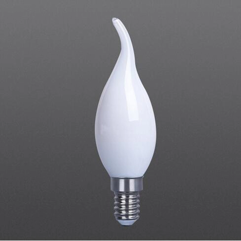 Διαφανείς/Λευκοί/Παγωμένοι λαμπτήρες νήματος LED C35T λευκό χρώμα